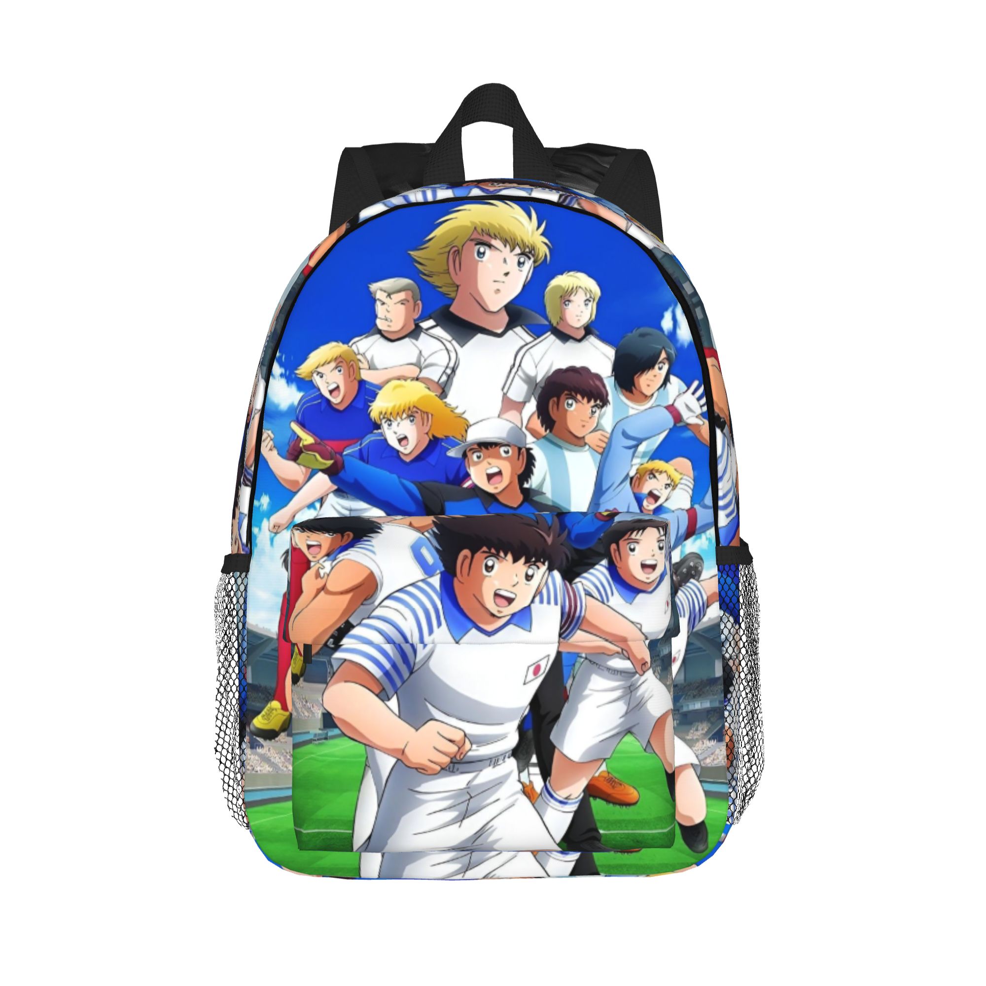 Women Bags Discount - Captains Tsubasas Japan Football Anime Rugzak