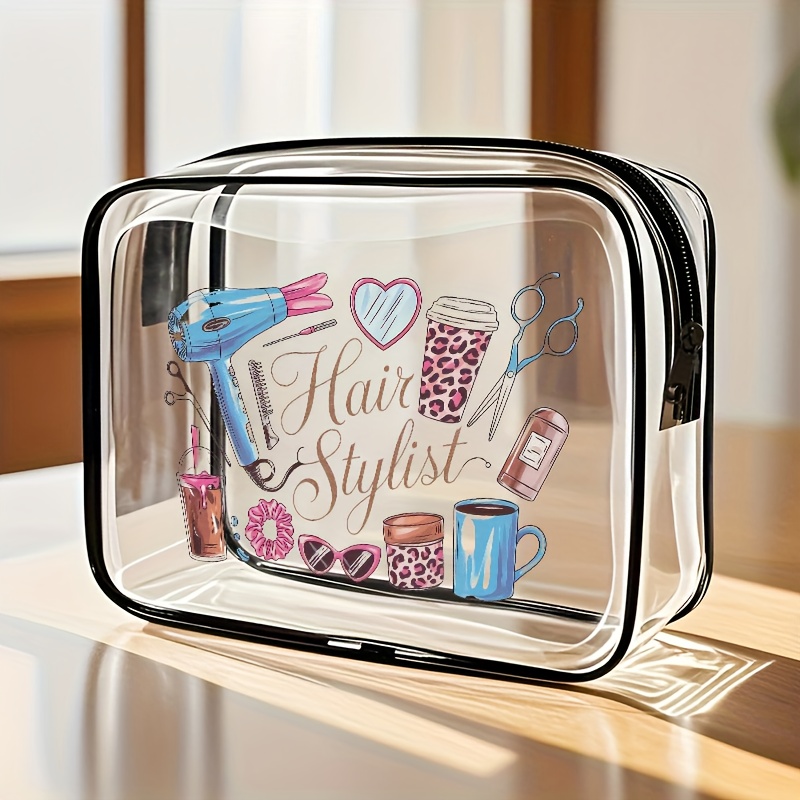 Women Bags For Airport - 1pc doorzichtige make-uptas transparant reistoilettasje TSA