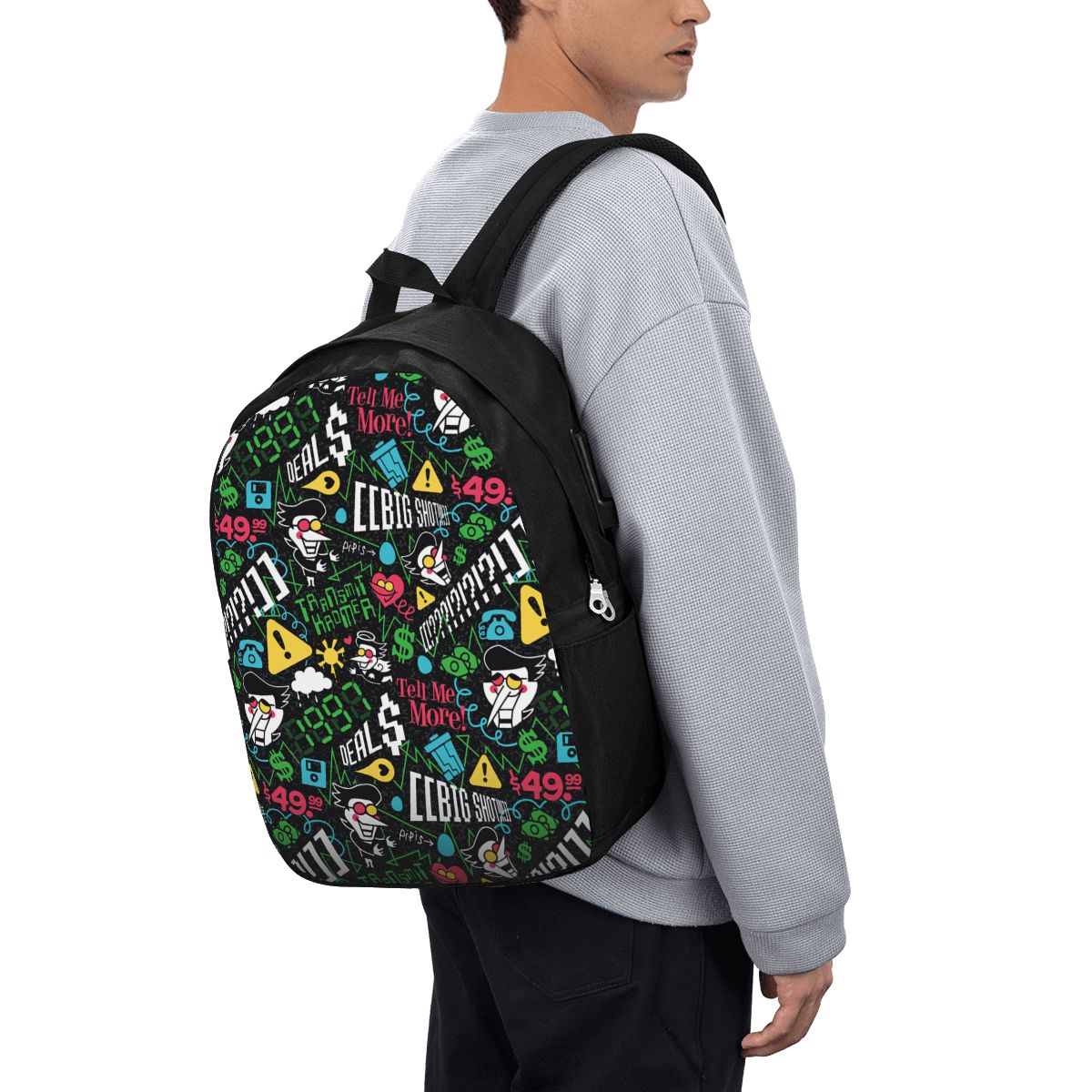 Women'S Bags Travel - Deltarune SPAMTON G Rugzak Reisnotebooktas Computer