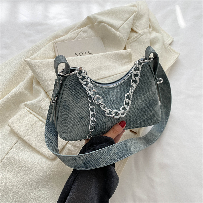 Women'S Kipling Bags - Denim handtas voor dames 2026 Nieuwe