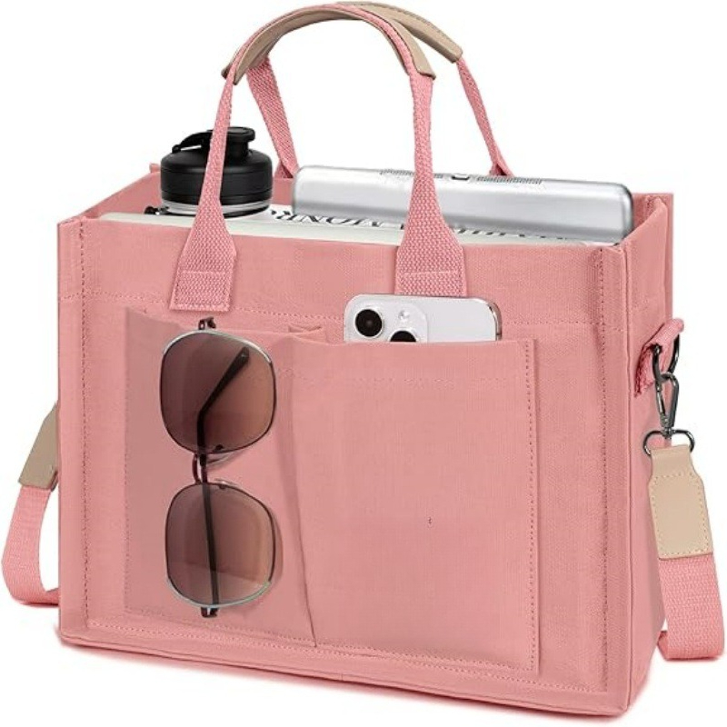 Women'S Work Bags Tote - Dames grote canvas tote bag met