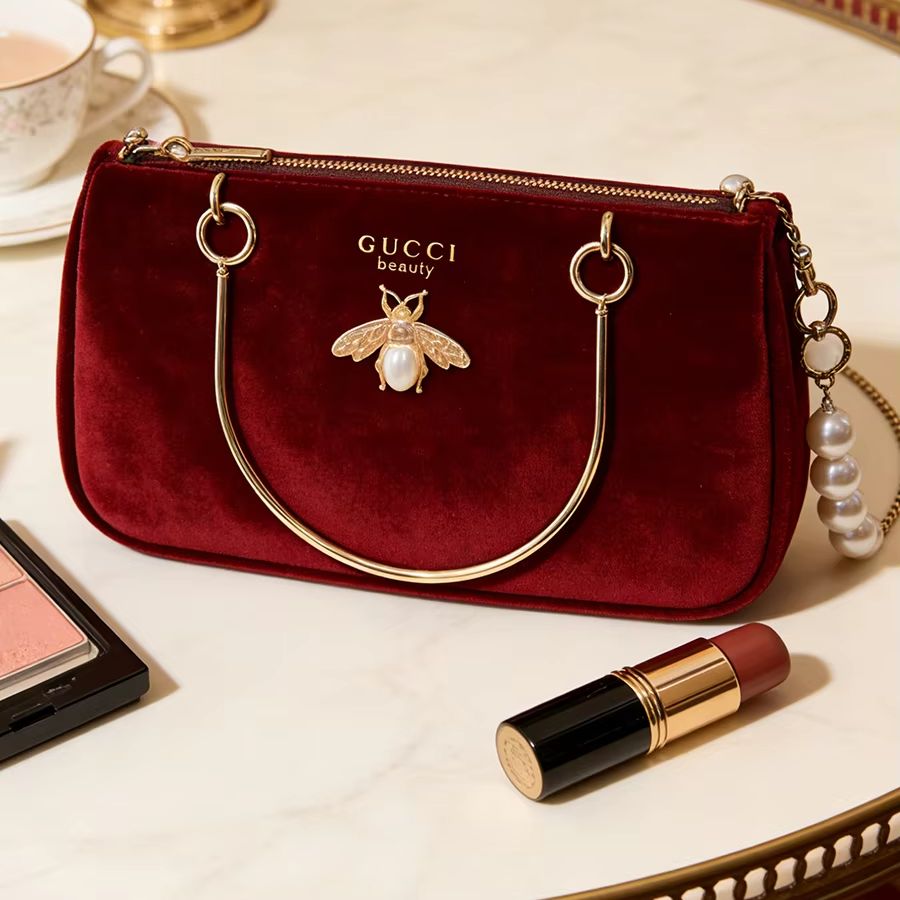 Women Bags Gucci - Gucci's tas voor dames, medium, wijnrood