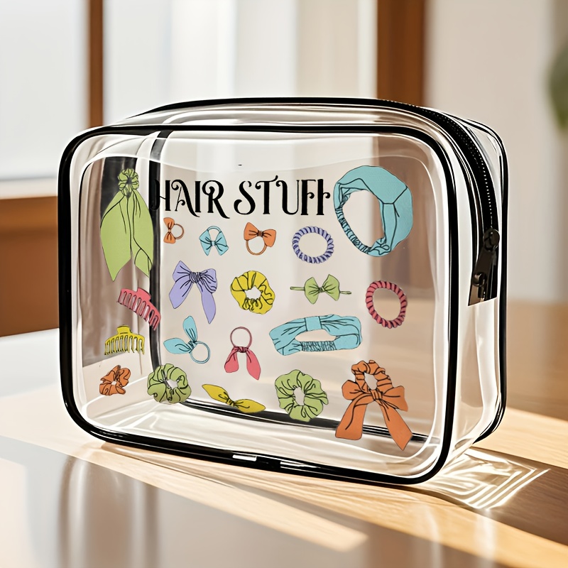 Women Bags For Airport - 1pc doorzichtige make-uptas transparant reistoilettasje TSA