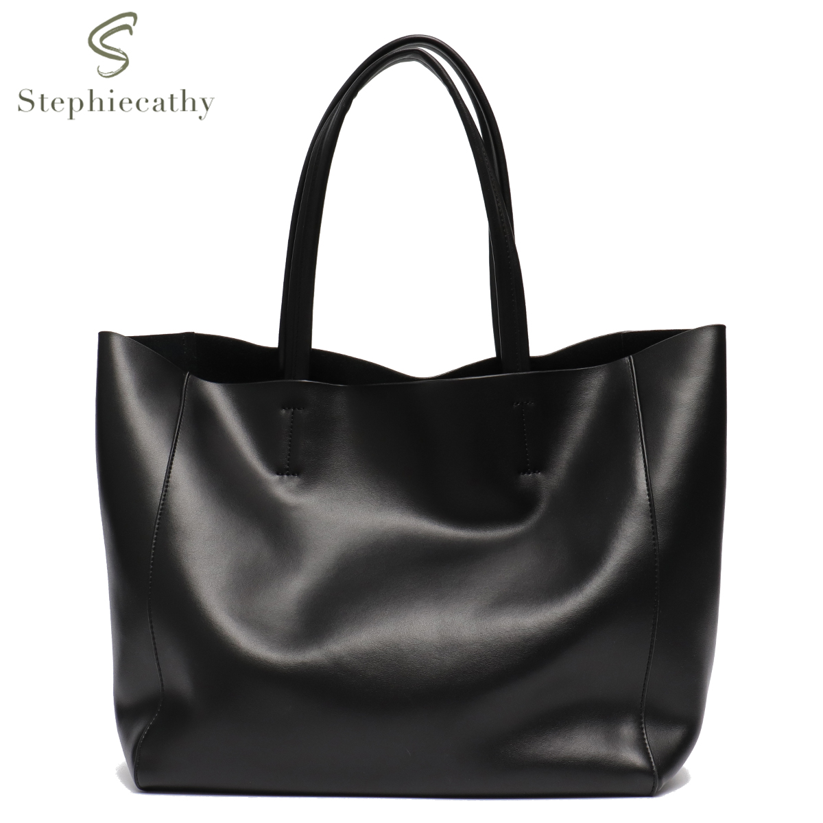 Women Bags Zip - Klassieke echt leren damestas met grote