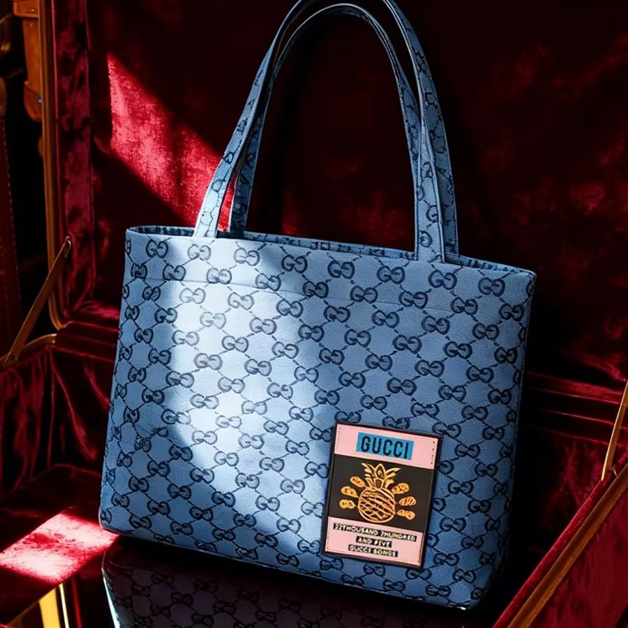 Women Bags Gucci - GUCCI tas Dames Canvas Tote Bag