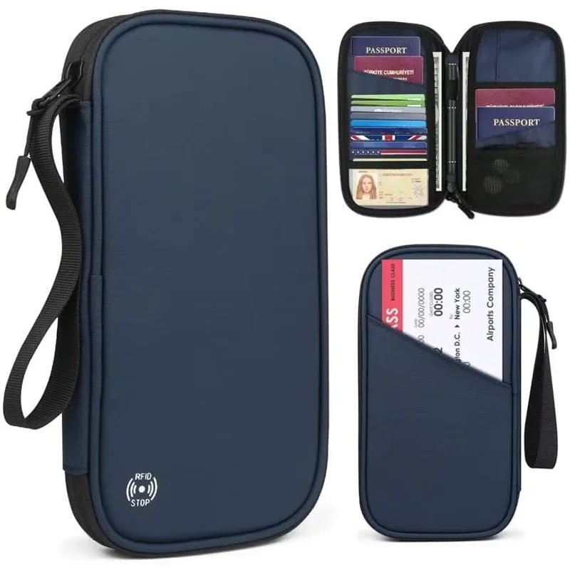 Women Bags Zip - Lichtgewicht familie reispaspoorthoes portemonnee Oxford document