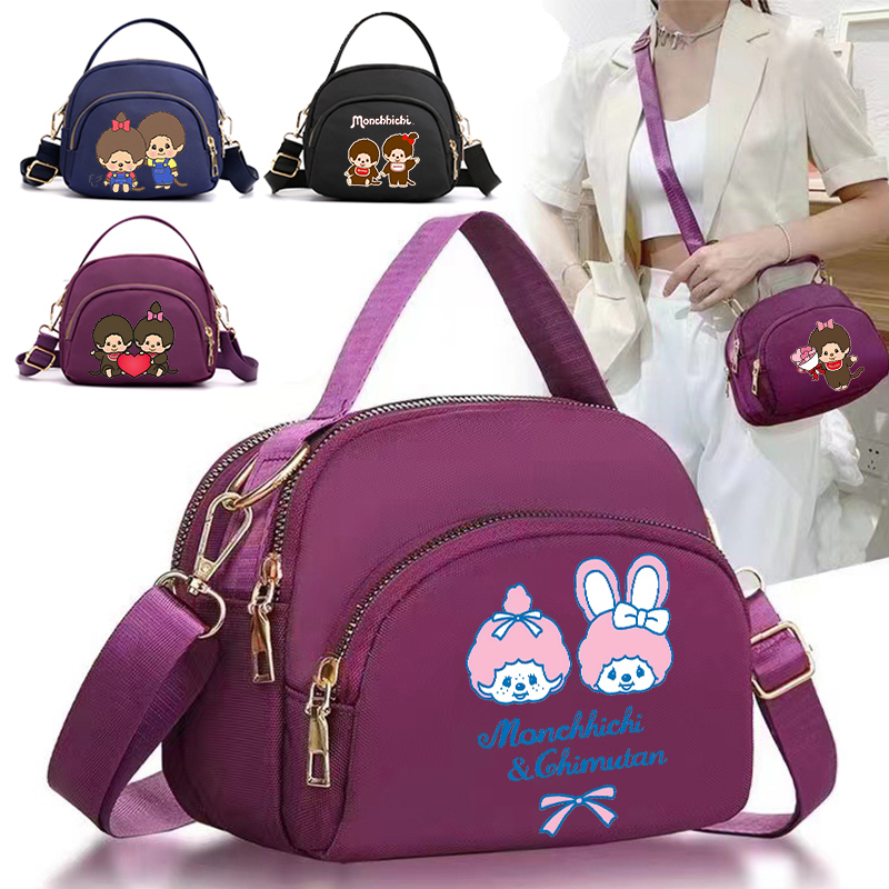 Women Bags Mini - MONCHHICHI Vrouwen Crossbody Tassen Cartoon Anime