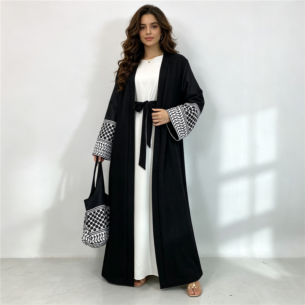 Women Bags In Dubai - Ramadan Open Abaya en Tas 2-delige