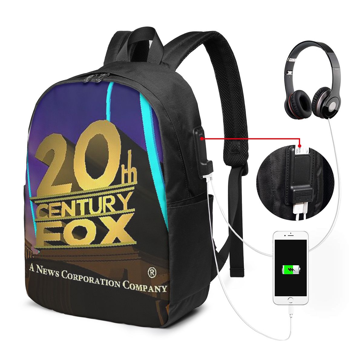 Women'S Bags Travel - 20th Century Fox Klassieke rugzak Reisnotebooktas