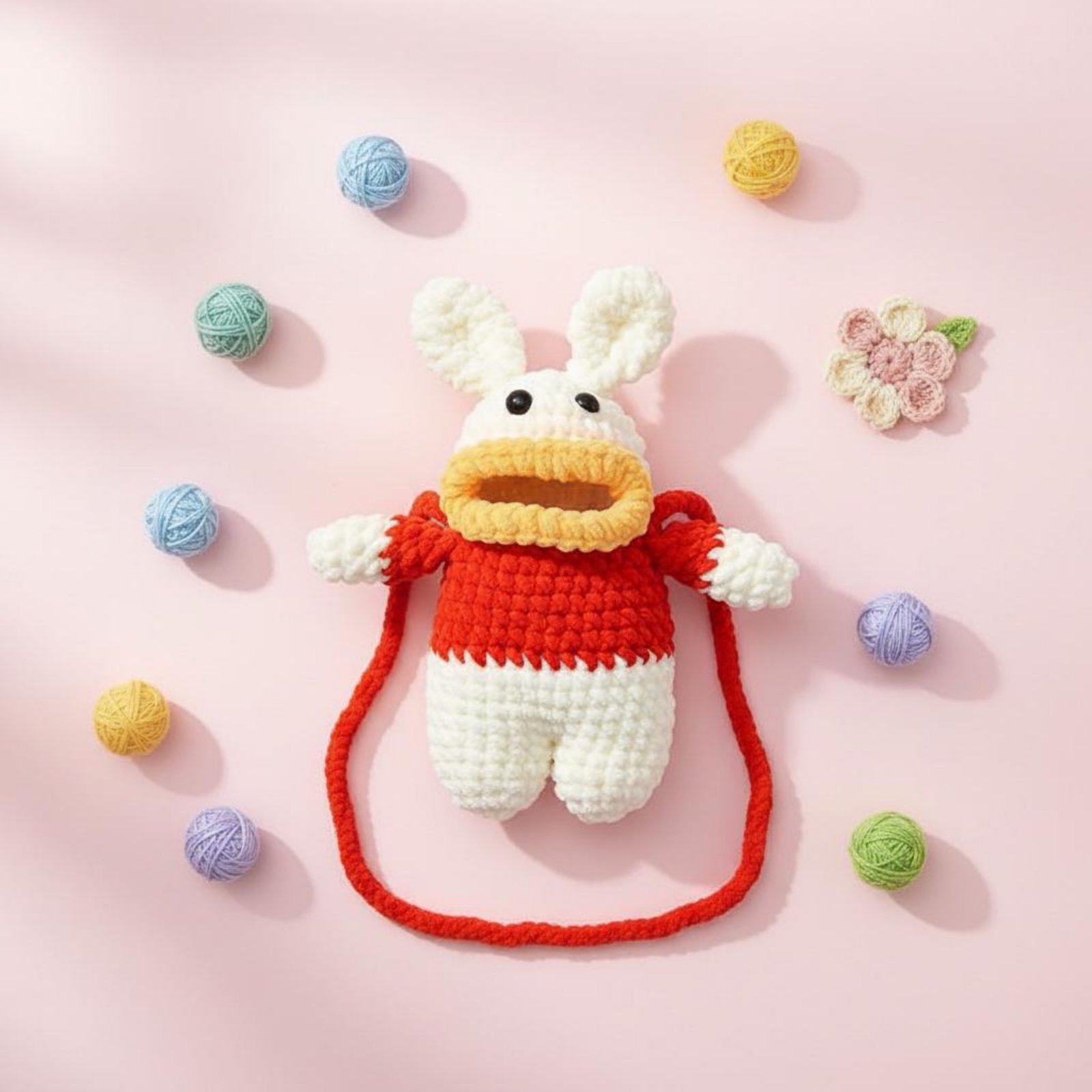 Women Bags Accessories - Gehaakte kikker telefoonhoesje, handgebreid, gehaakt kikker