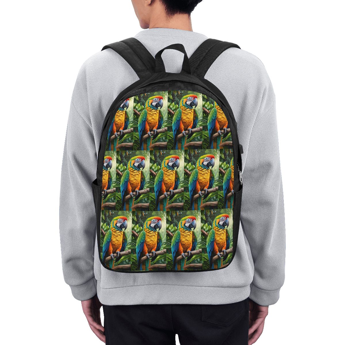 Women'S Bags Travel - Leuke Macaw Parrots Rugzak Reisnotebooktas Computer