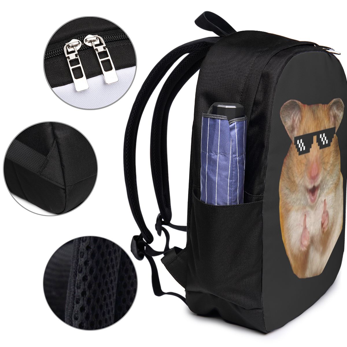 Grappige hamster rugzak reisno - Women'S Bags Travel recensie en prijs