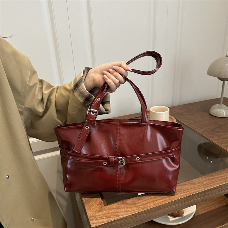 Luxe wijnrode onderarmtas voor - Women Bags For Airport recensie en prijs