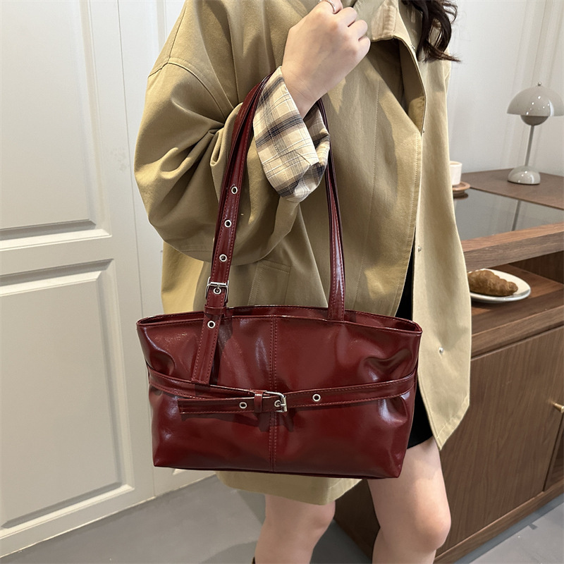 Luxe wijnrode onderarmtas voor - Women Bags For Airport recensie en prijs