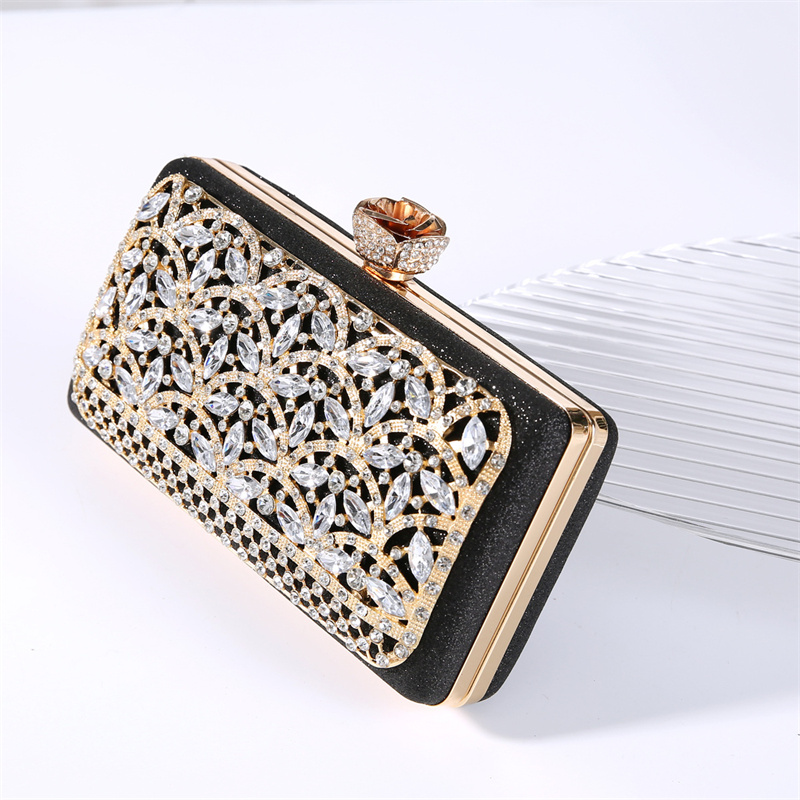 Luxe diamanten metalen frame a - Women Bags In Dubai recensie en prijs