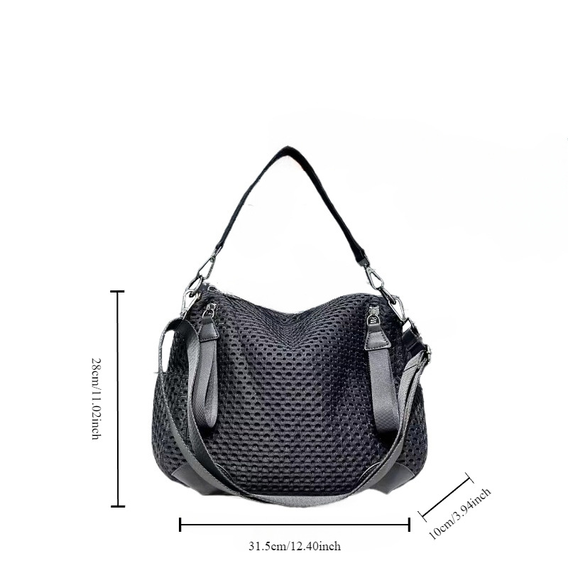 Modieuze neutrale mesh gesplit - Women Bags For Airport recensie en prijs