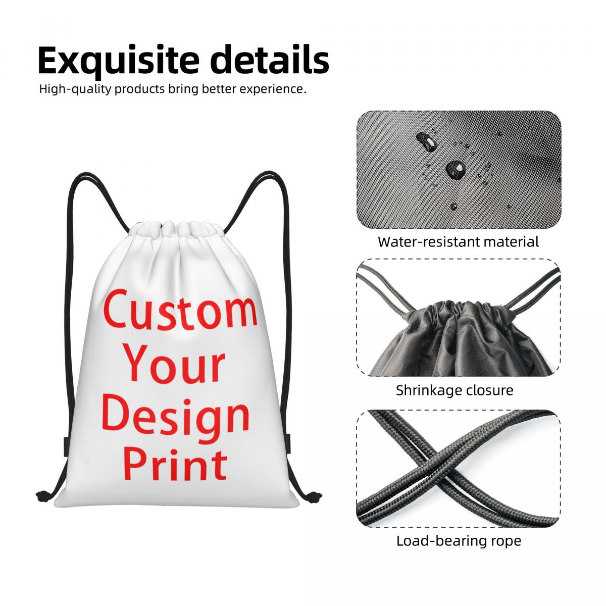 Custom Custom Uw Ontwerp Trekk - Women'S Yoga Bags recensie en prijs