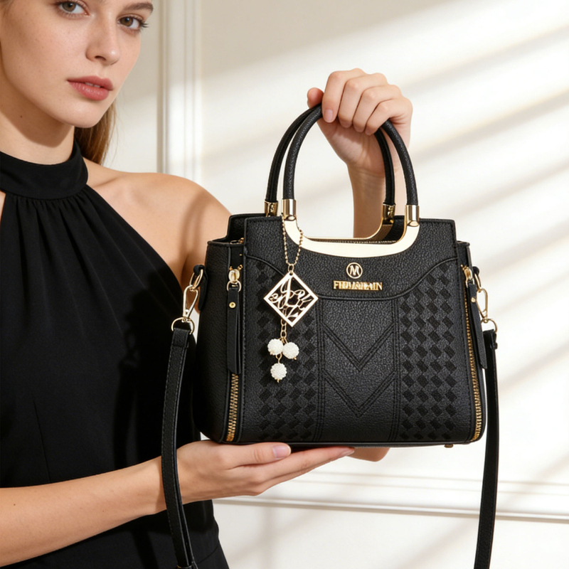 3-delige handtasset van lychee - Women Bags For Gift recensie en prijs