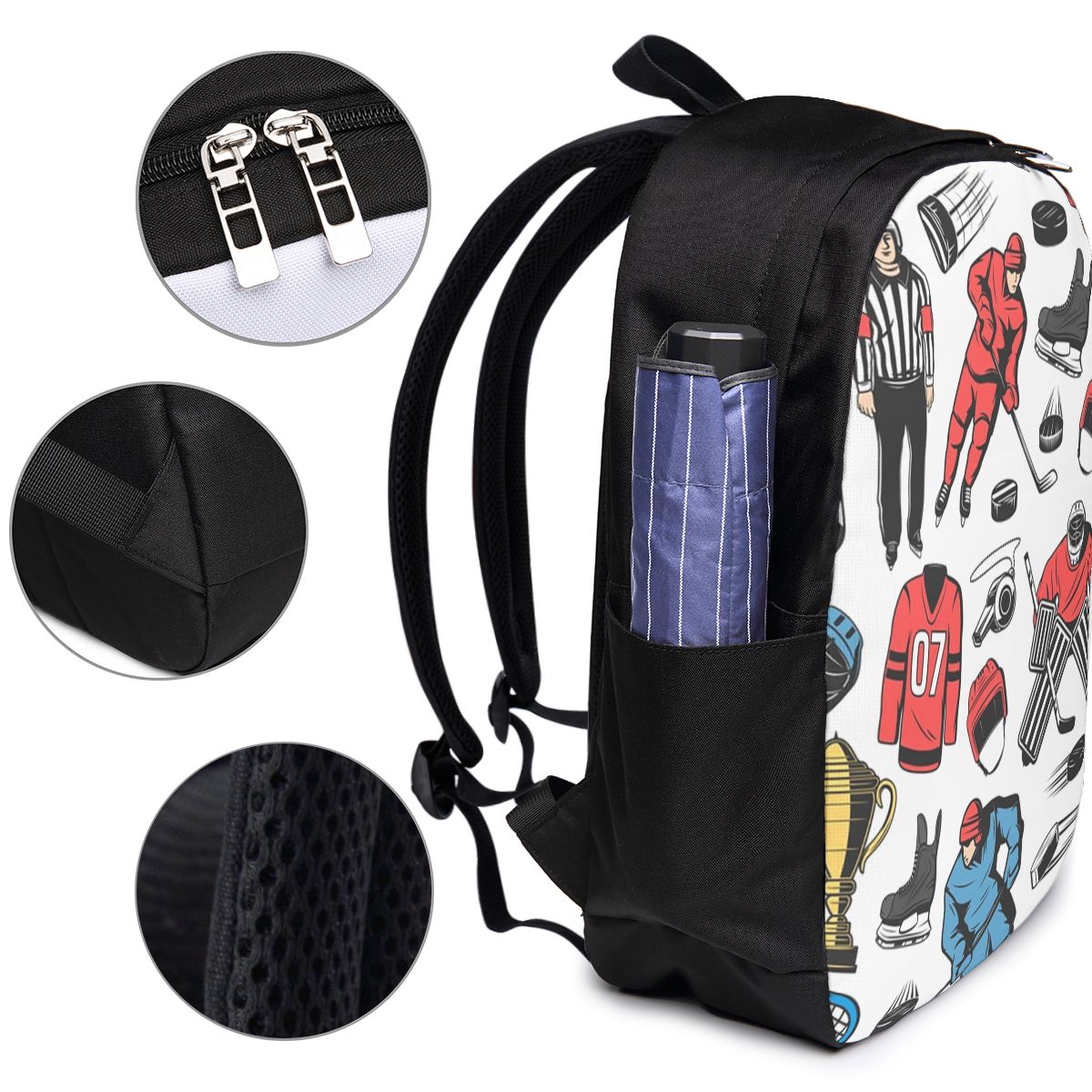 IJshockeyspelers op de ijsbaan - Women'S Bags Travel recensie en prijs
