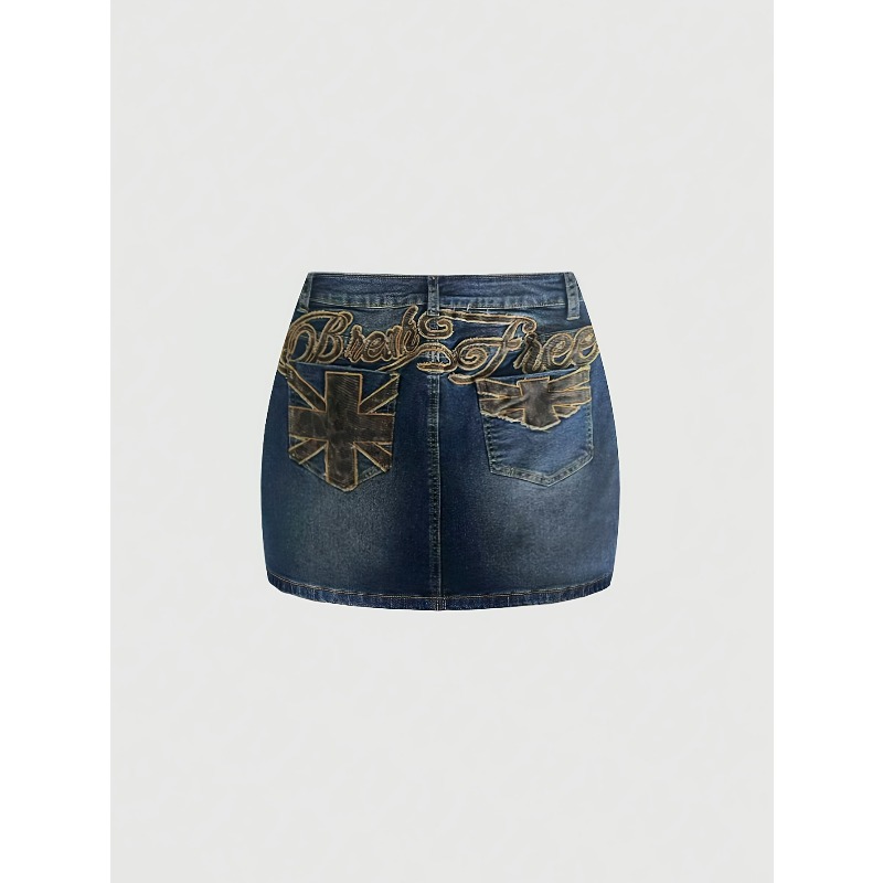 Zomer Denim Retro Kort Rokje v - Women Bags Mini recensie en prijs