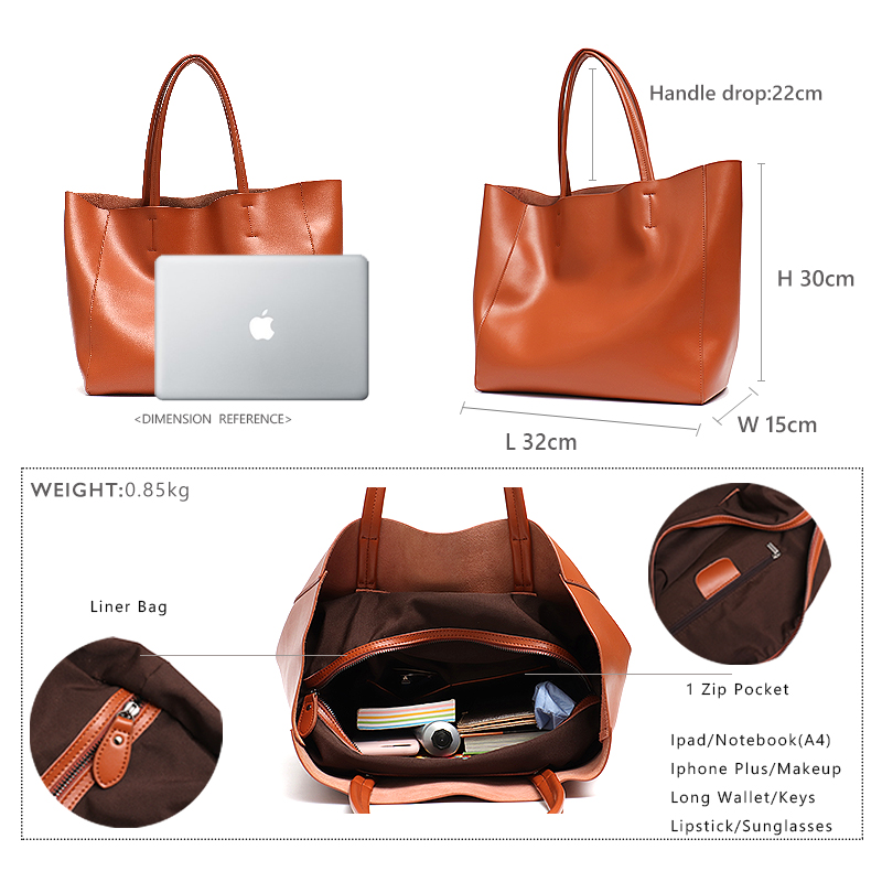 Minimalistische grote draagtas - Women'S Work Bags Tote recensie en prijs