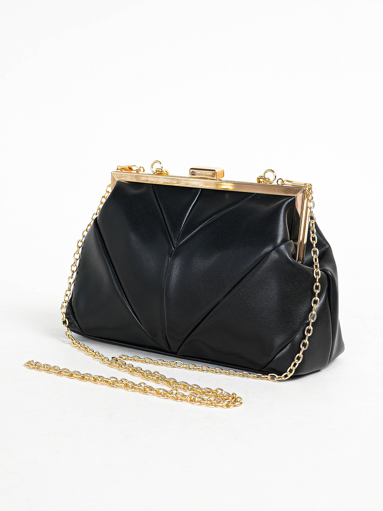 1PC Matallic PU-leer elegante  - Women Bags Rack recensie en prijs
