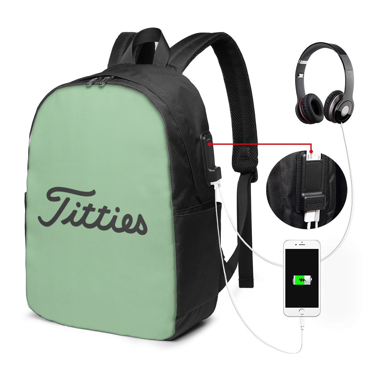 Titties Golfbalrugzak Reisnote - Women'S Bags Travel recensie en prijs