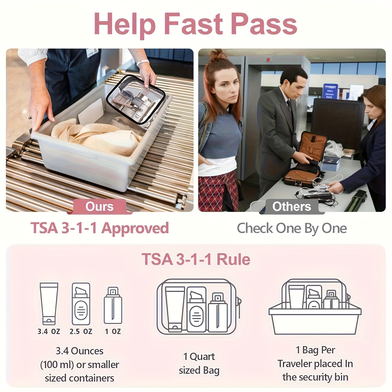 1pc doorzichtige make-uptas tr - Women Bags For Airport recensie en prijs