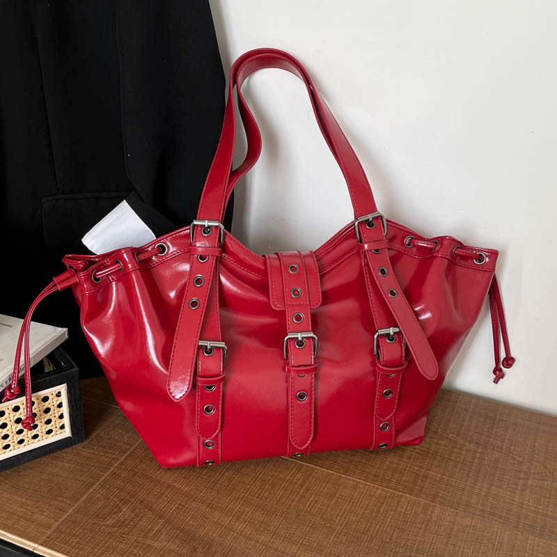 Y2K Gothic Rivet Verstelbare S - Women Bags Discount recensie en prijs