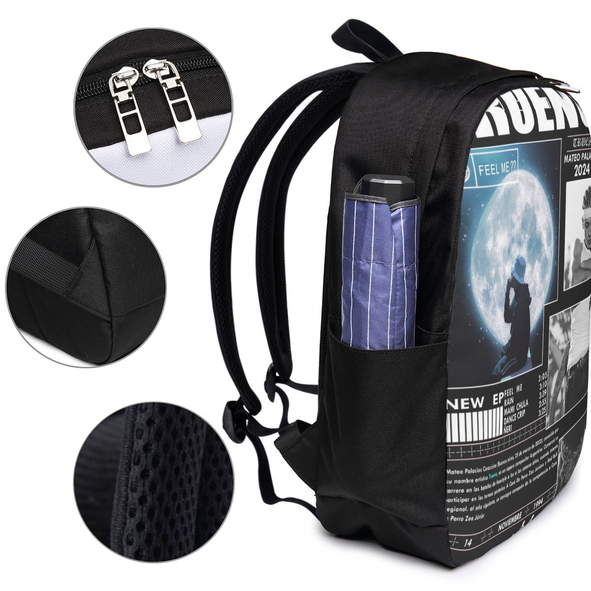 Grappige Trueno Hip Hop Rapper - Women'S Bags Travel recensie en prijs