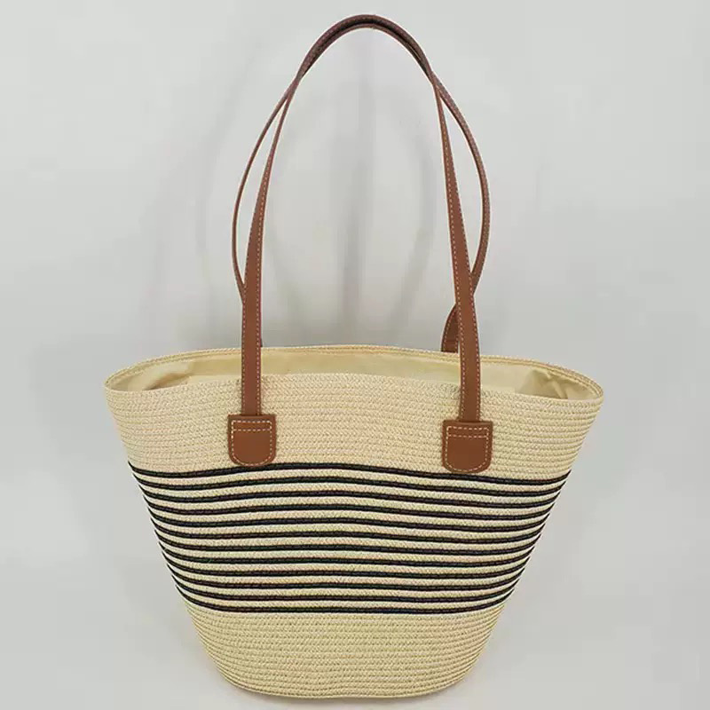 CLAREGQI gestreepte stro-tas v - Woven Straw Bag recensie en prijs