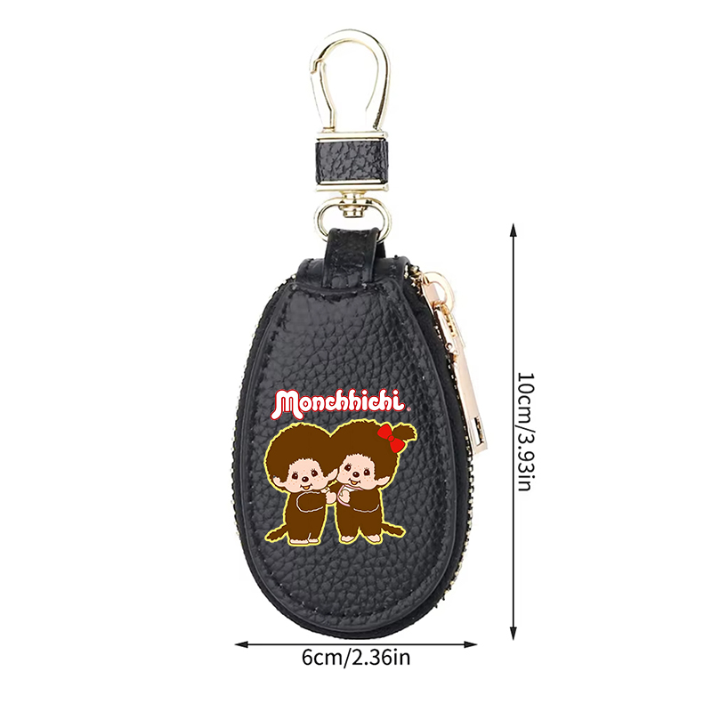 1 stks MONCHHICHI Lederen Rits - Women Bags Mini recensie en prijs