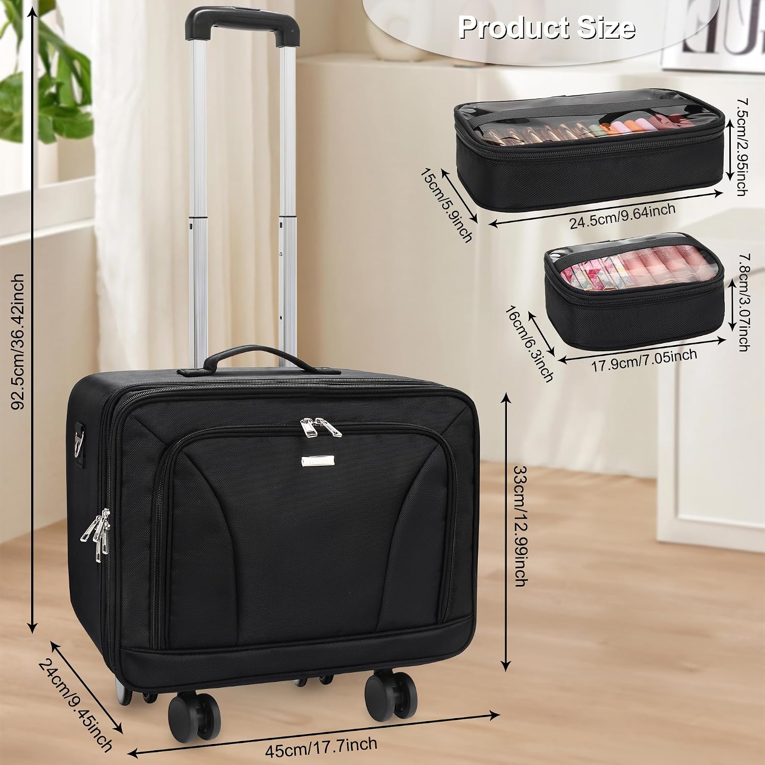 Extra grote rollende make-up k - Women'S Bags Travel recensie en prijs