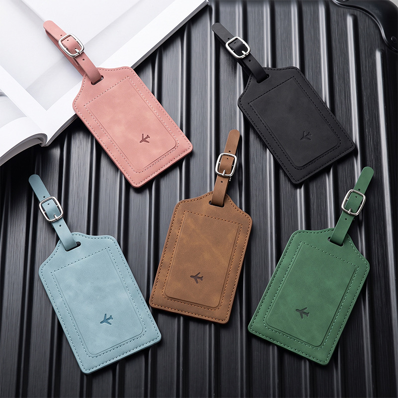 1PC PU Lederen Bagage Label Da - Women Bags Name recensie en prijs
