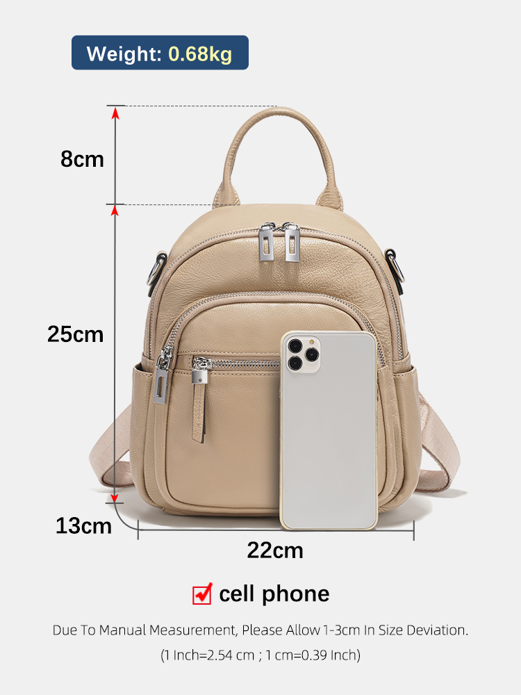Zency lederen kleine rugzak kn - Women'S Bags For Work recensie en prijs