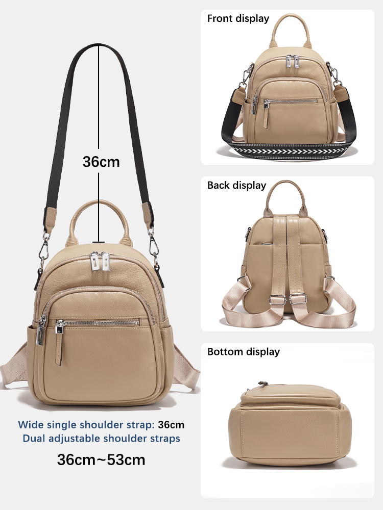 Zency lederen kleine rugzak kn - Women'S Bags For Work recensie en prijs