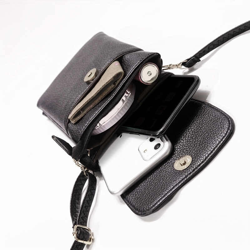 Dames lederen crossbody telefo - Women Bags Rack recensie en prijs