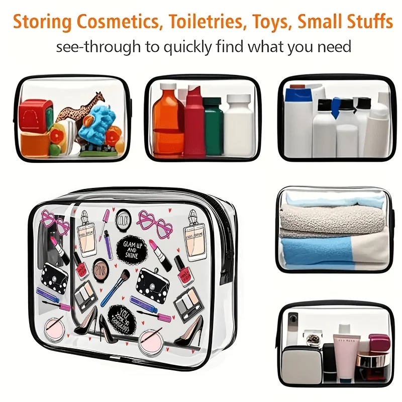 1pc doorzichtige make-uptas tr - Women Bags For Airport recensie en prijs