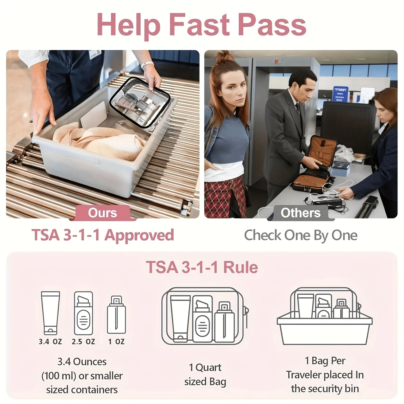 1pc doorzichtige make-uptas tr - Women Bags For Airport recensie en prijs