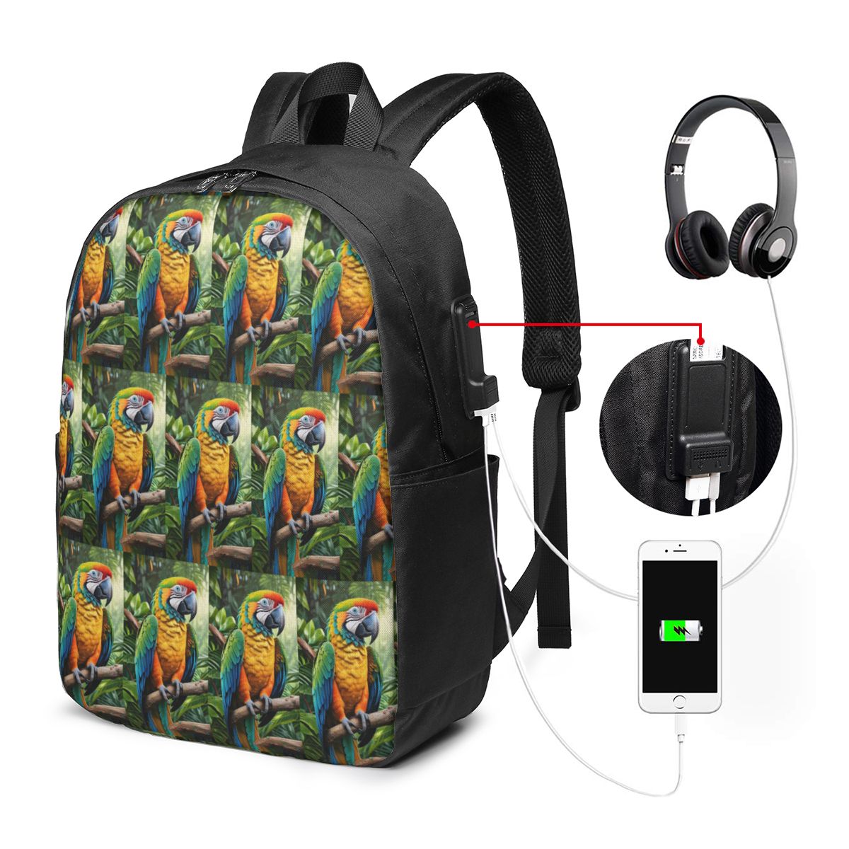 Leuke Macaw Parrots Rugzak Rei - Women'S Bags Travel recensie en prijs
