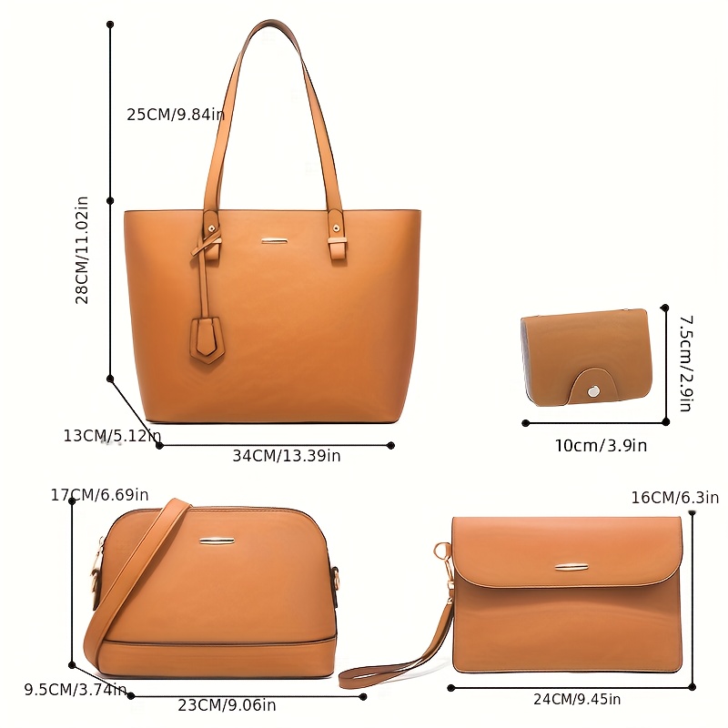 4 stuks mode damestassensets e - Women Bags For Gift recensie en prijs