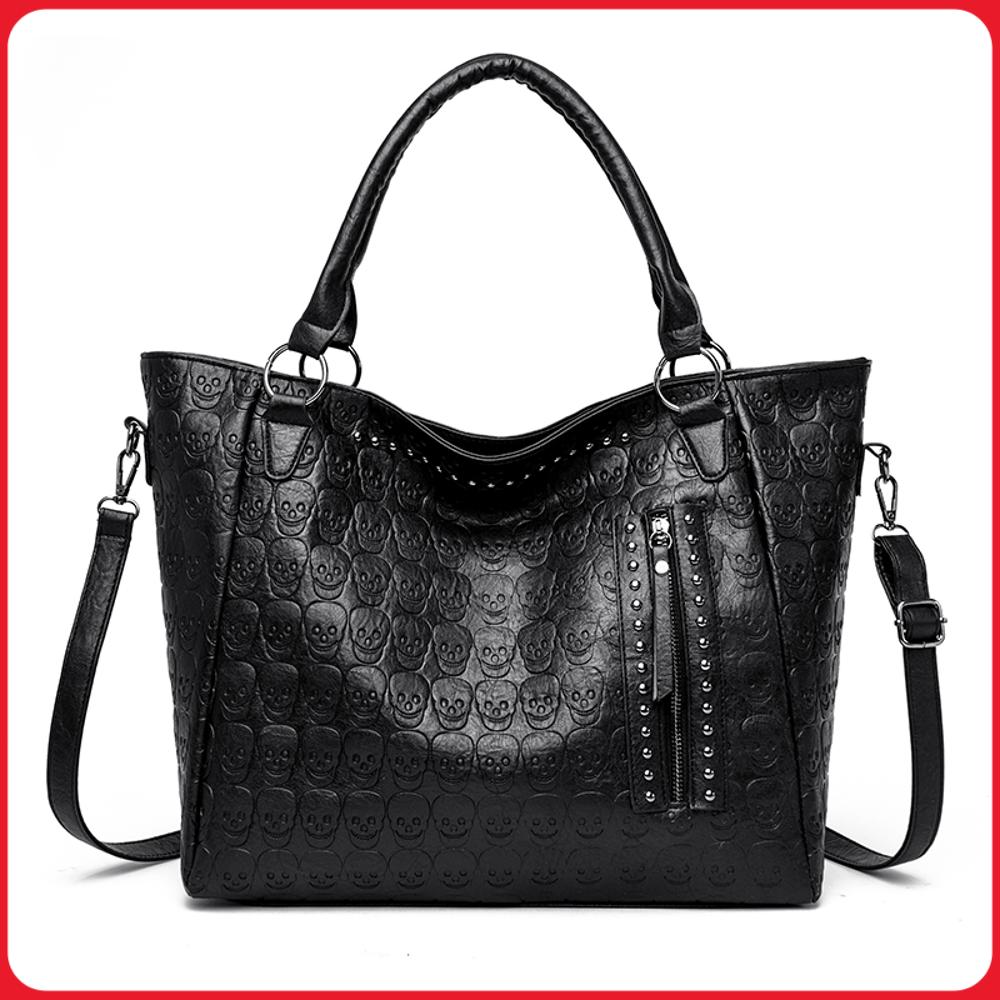 Punk Skull Crossbody Tas PU-le - Women'S Work Bags Tote recensie en prijs