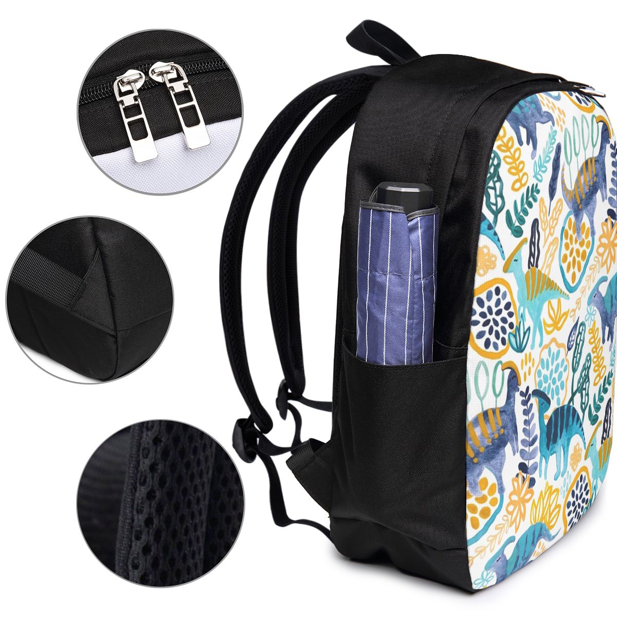 Gouache Parasaurolophuses Rugz - Women'S Bags Travel recensie en prijs