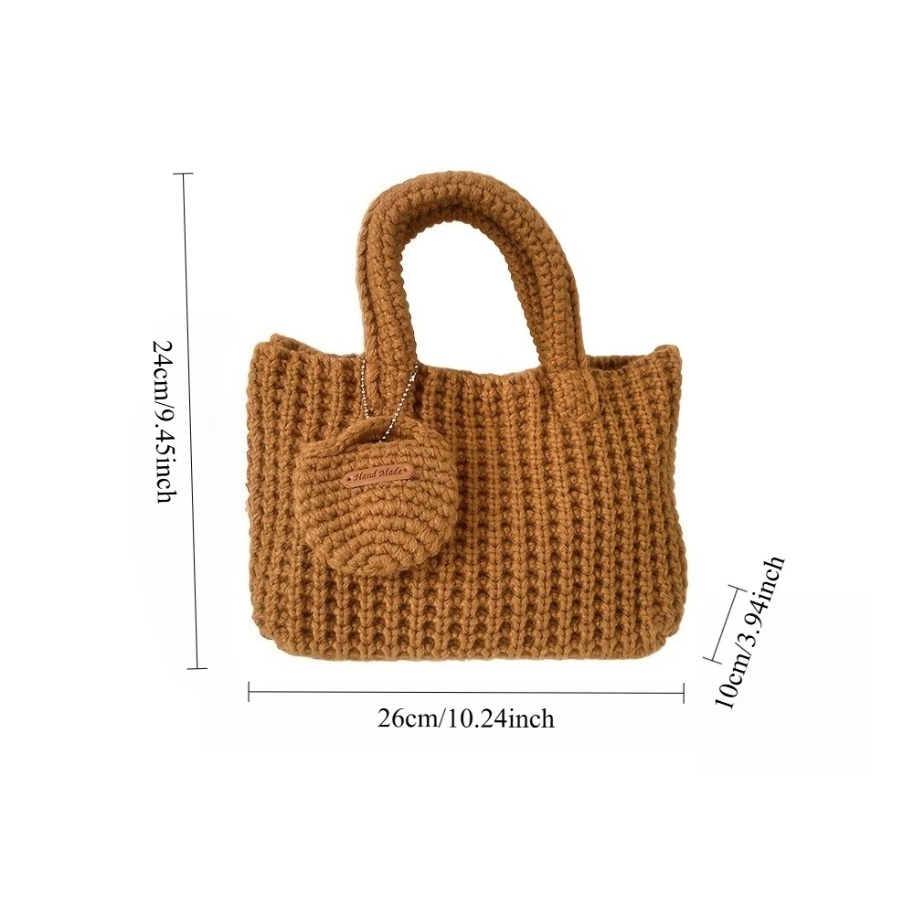 Op maat gemaakte gebreide draa - Women Bags Name recensie en prijs