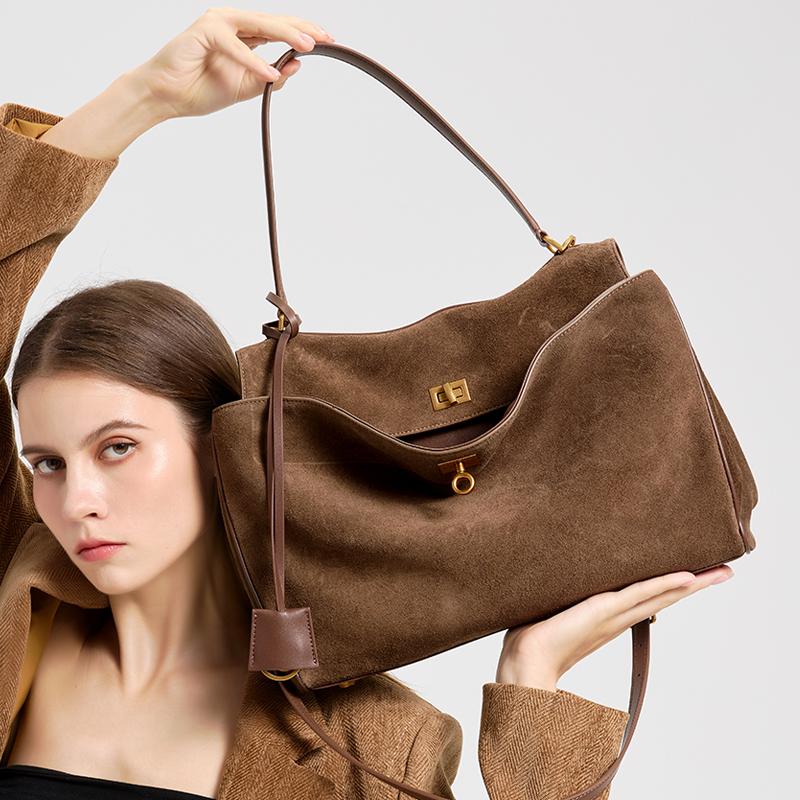 Echt leren damestas met grote  - Women Bags For Airport recensie en prijs
