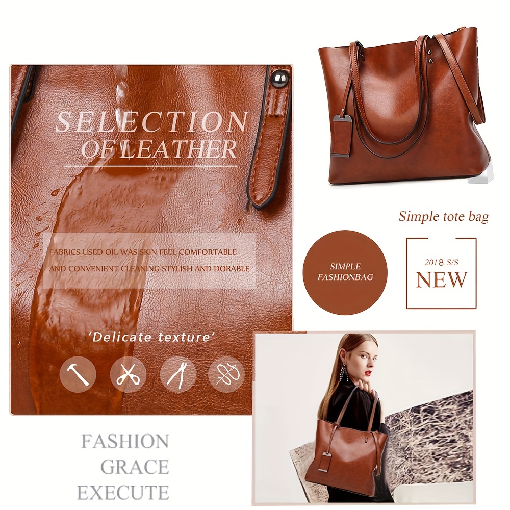 Modieuze Klassieke Retro Leder - Women'S Bags For Work recensie en prijs