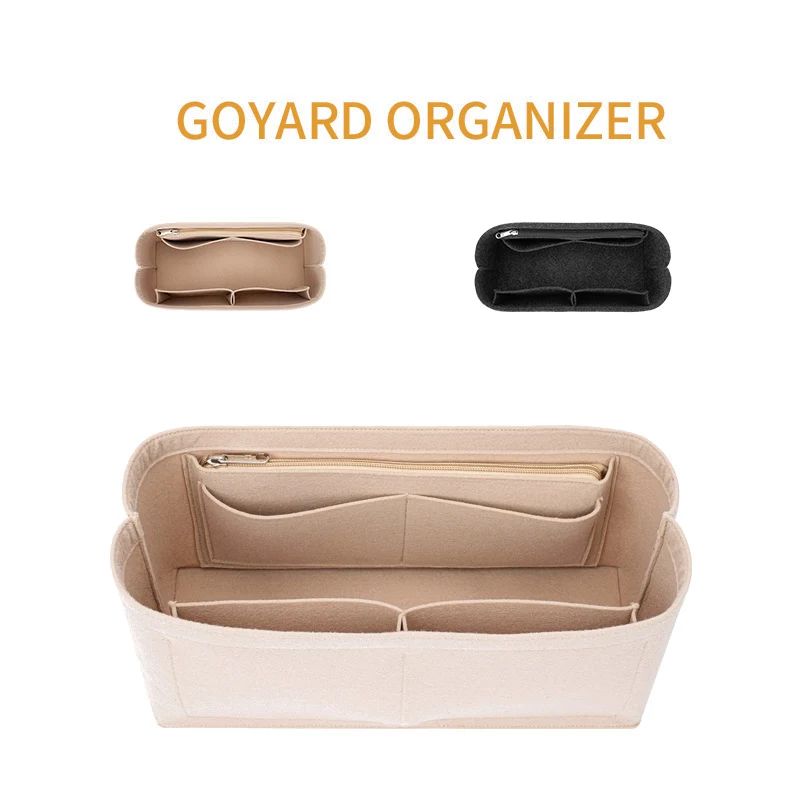Vilten inzettas voor cosmetica - Women Bags Goyard recensie en prijs
