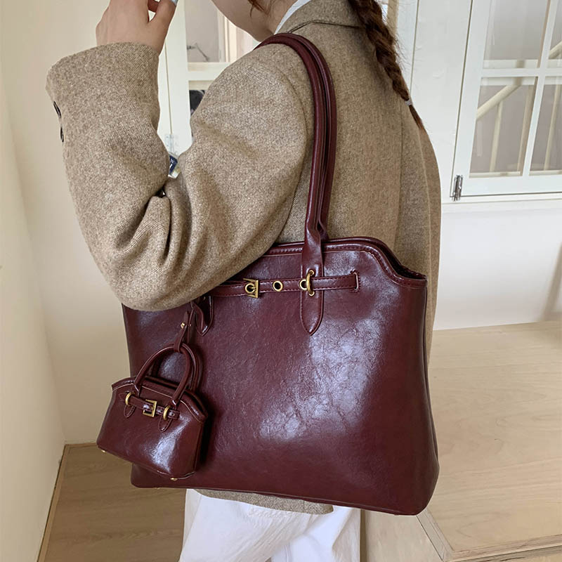 LINKERKANT Grote PU-leer Schou - Women Bags For Airport recensie en prijs