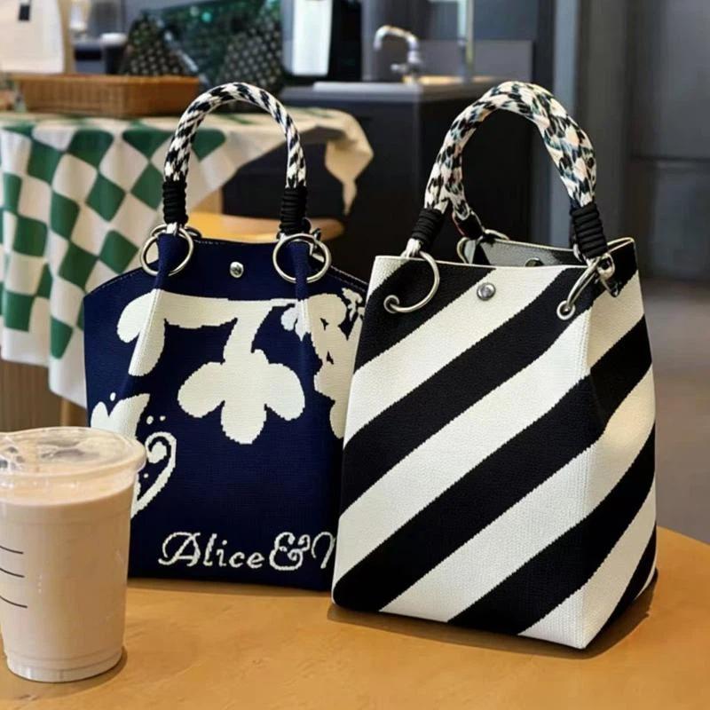 Hete Aanbieding: Gebreide Dame - Women'S Work Bags Tote recensie en prijs